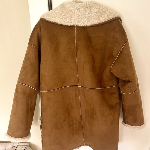 Wilfred Free Sherpa Suede Jacket - Picture 7 of 10